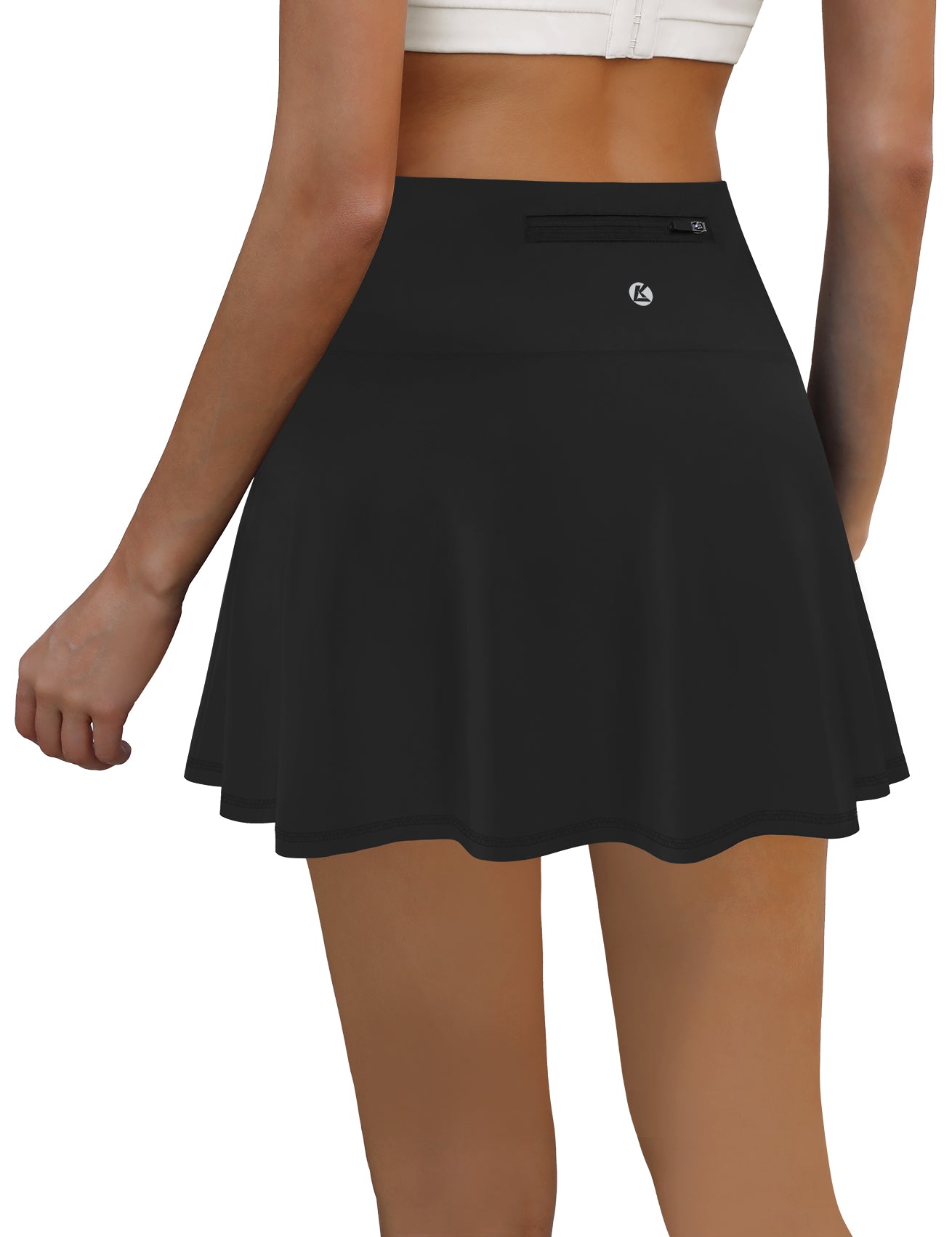 LouKeith Womens Tennis Skirt High Waisted Athletic Skorts Running Casual Pickle Ball Golf Skirts with Pockets