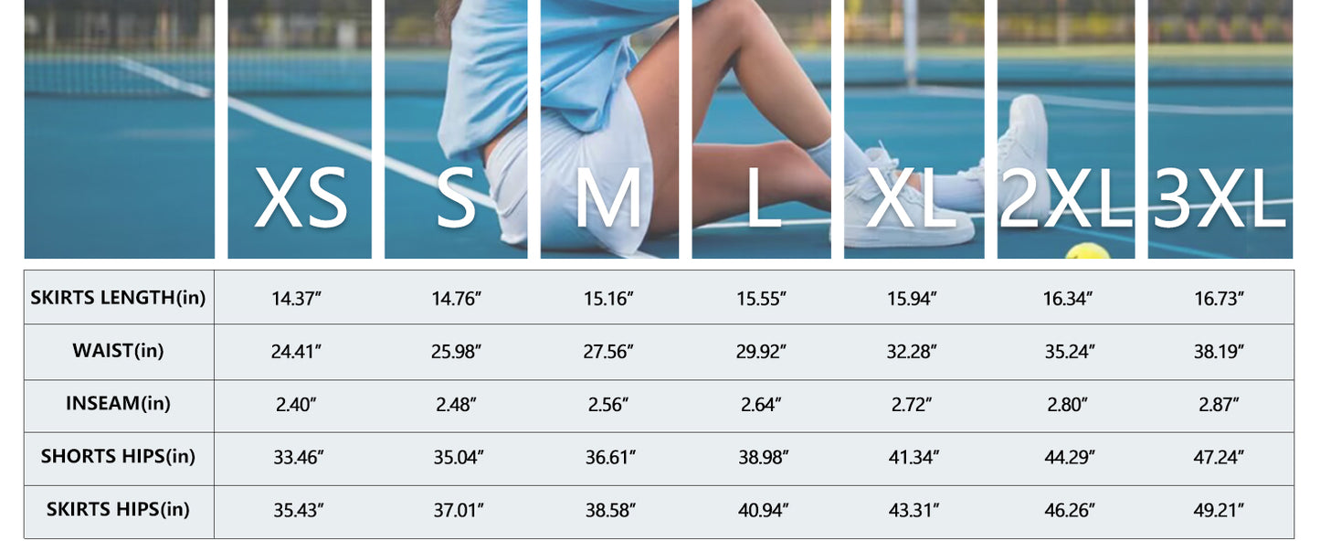 LouKeith Tennis Skirts for Women Golf Athletic Activewear Skorts Mini Summer Workout Running Shorts with Pockets