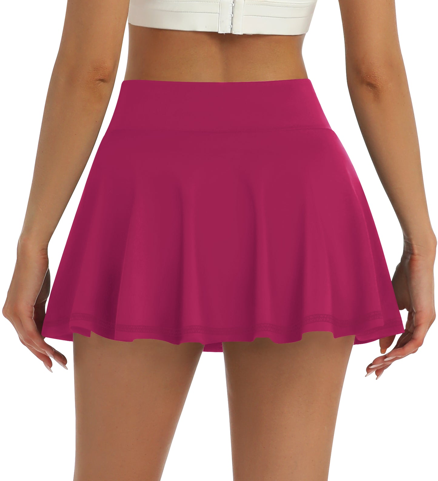 LouKeith Womens Tennis Skirt High Waisted Pleated Golf Skirts Mini Casual Workout Athletic Skorts with Pockets