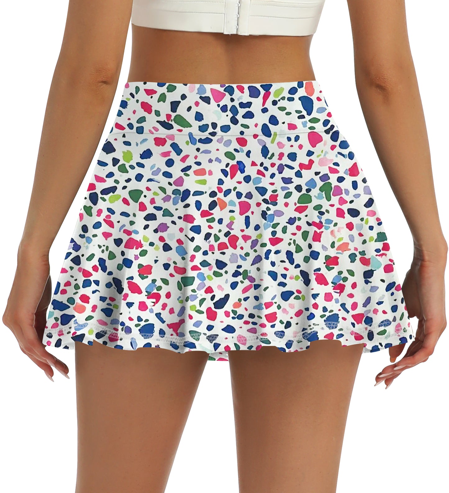 LouKeith Womens Tennis Skirt High Waisted Pleated Golf Skirts Mini Casual Workout Athletic Skorts with Pockets