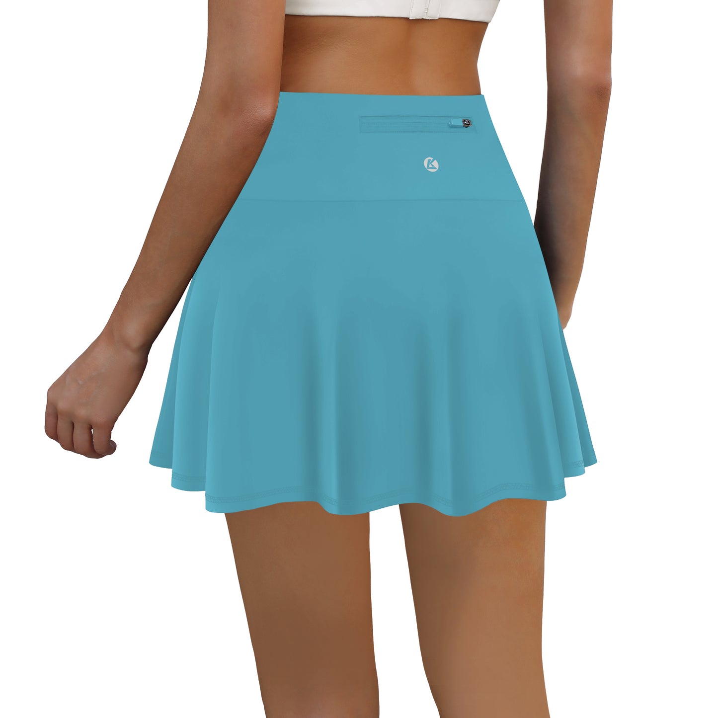 LouKeith Womens Tennis Skirt High Waisted Athletic Skorts Running Casual Pickle Ball Golf Skirts with Pockets