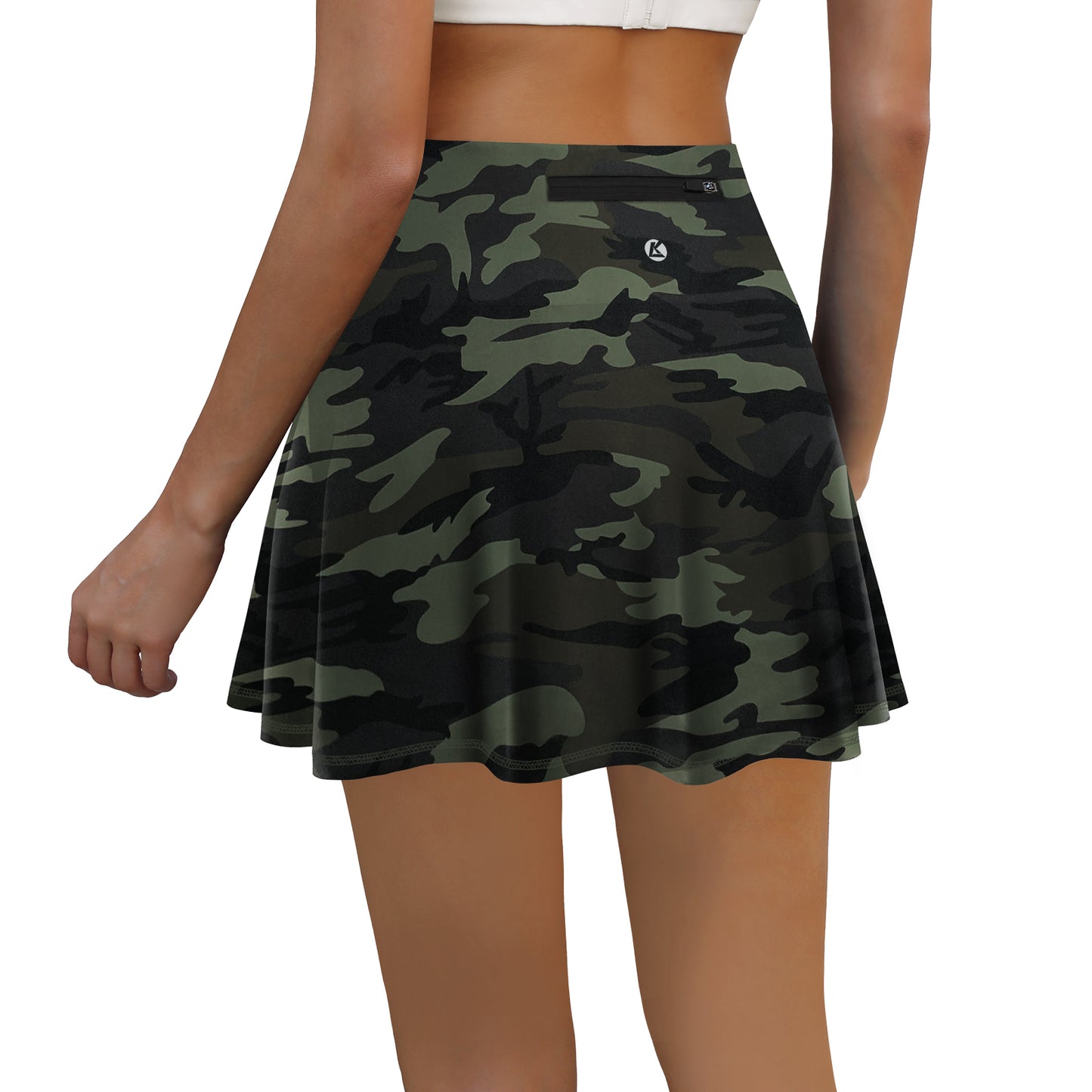 LouKeith Womens Tennis Skirt High Waisted Athletic Skorts Running Casual Pickle Ball Golf Skirts with Pockets