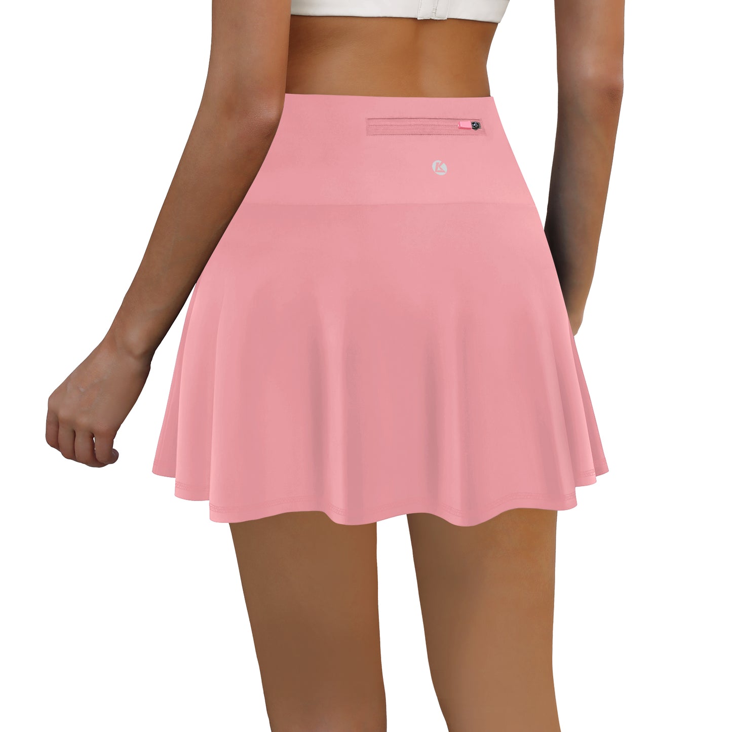 LouKeith Womens Tennis Skirt High Waisted Athletic Skorts Running Casual Pickle Ball Golf Skirts with Pockets